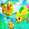 Cute Chicks diamond painting