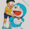 Cute Doraemon diamond painting