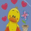 cute duck diamond paintings