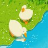 Cute Ducks diamond painting