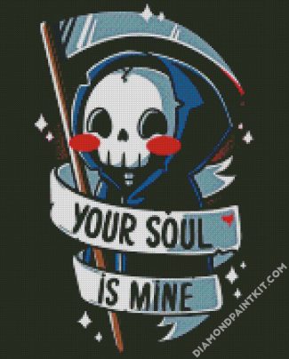 cute grim reaper diamond paintings