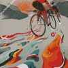 cyclists diamond paintings