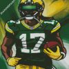 Davante Adams Packers Player diamond painting