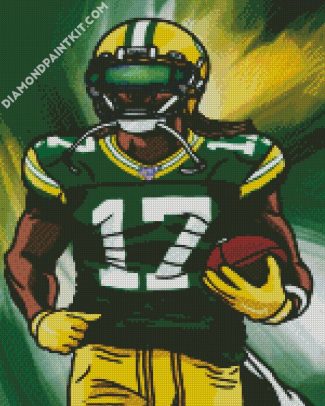 Davante Adams Packers Player diamond painting