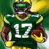 Davante Adams Packers Player diamond painting