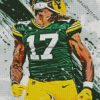 Davante Adams Packers Team diamond painting