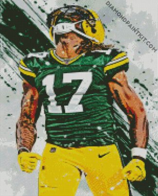 Davante Adams Packers Team diamond painting