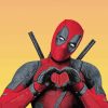 deadpool Love diamond painting