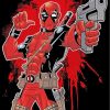 deadpool art diamond painting