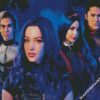 descendants characters diamond paintings