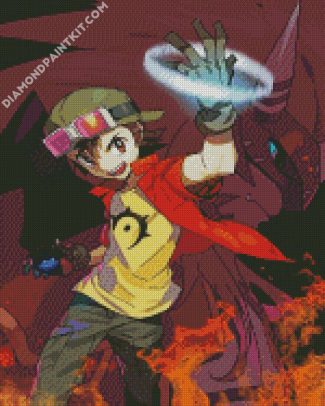 digimon manga anime diamond paintings