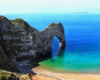 Dorset Beach diamond painting