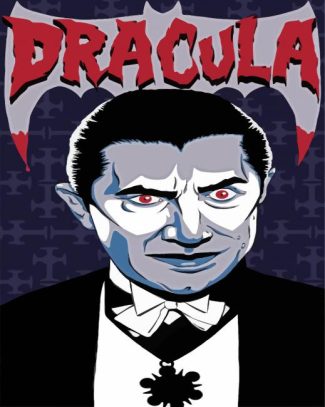 dracula illustration diamond painting