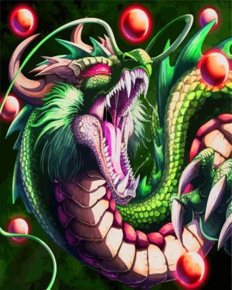 dragon ball z shenron diamond painting