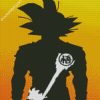 dragonball silhouette diamond paintings