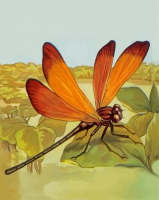 dragonfly diamond painting