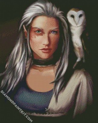 Druid Woman diamond painting