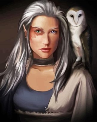 Druid Woman diamond painting