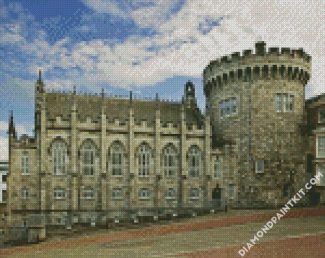 Dublin Castle diamond painting