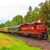 Duluth North Shore Scenic Railroad diamond painting