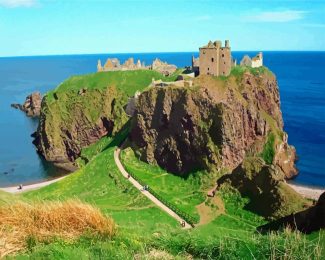 dunnottar diamond painting