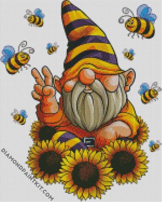 dwarf and bees diamond paintings