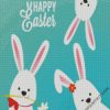 White Easter Bunnies diamond painting