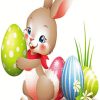 easter bunny and eggs diamond painting