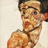 Egon Schiele Portrait diamond painting