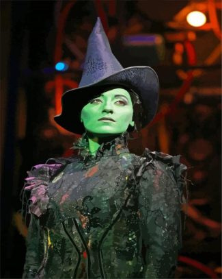 elphaba wicked diamond painting