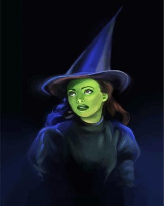 elphaba witch diamond painting