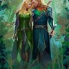 elves couple diamond painting