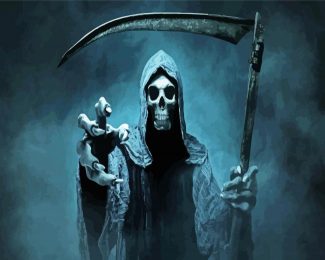 evil Grim Reaper diamond paintings