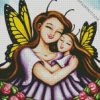 fairy mother and daughter diamond paintings