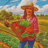 farmer lady diamond paintings