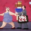 fat couple shopping diamond painting