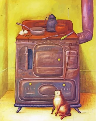 fernando botero the cuisine diamond painting