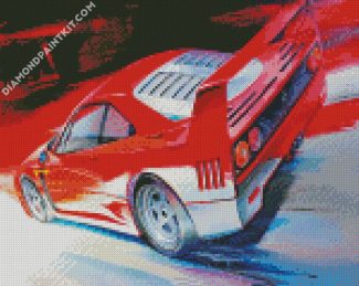 ferrari Car Art diamond paintings