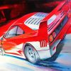 ferrari Car Art diamond painting