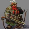 ginger warrior dwarf diamond painting