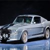 grey Eleanor car diamond painting