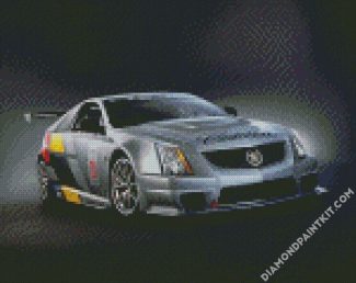 Grey CTS V diamond painting