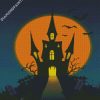 Halloween Castle diamond painting