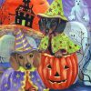 Halloween Dogs diamond painting