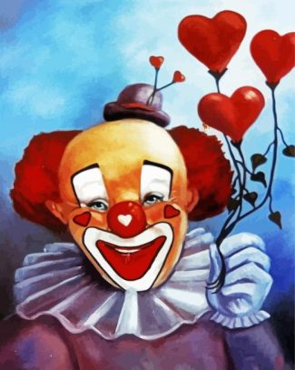 Happy Aesthetic Clown diamond painting