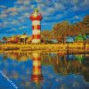 Harbour Town Lighthouse Hilton diamond Painting