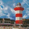 Harbour Town Lighthouse Hilton Head South Carolina diamond painting