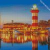 Harbour Town Sunset Hilton Head diamond painting