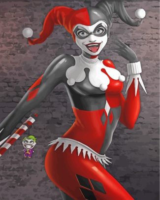 harley quinn Art diamond painting