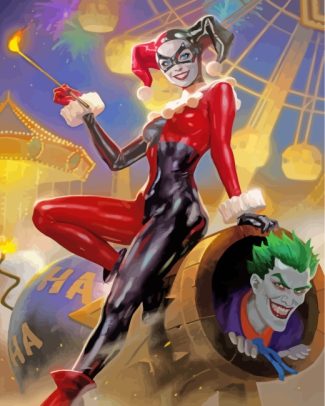 harley quinn Joker diamond painting